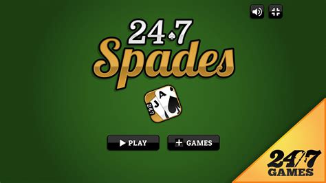 24.7 spades games - 